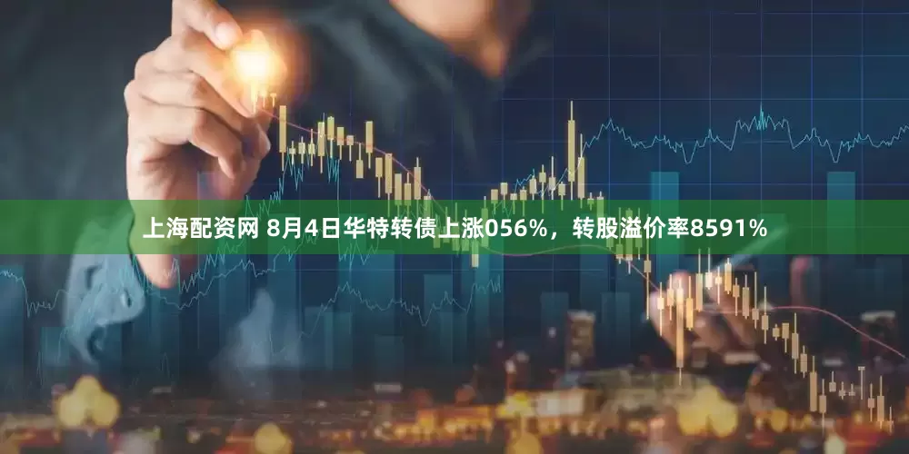 上海配资网 8月4日华特转债上涨056%，转股溢价率8591%
